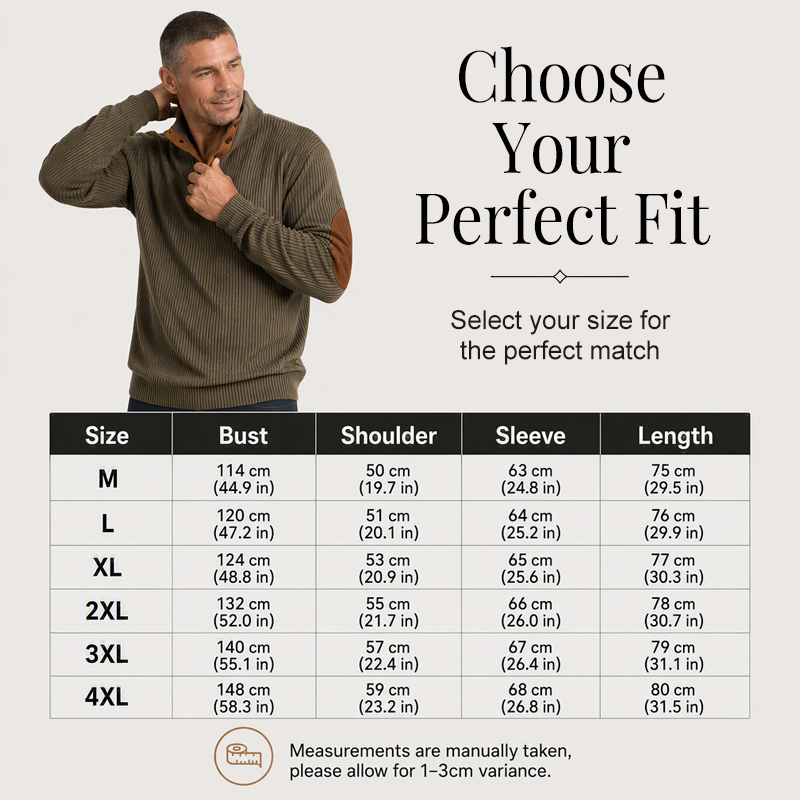 🏷️ Elevated Texture | Men's Corduroy Stand-Collar Sweatshirt – smeda